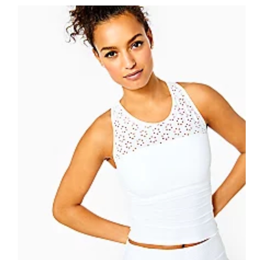 NWT Lilly Pulitzer Luxletic Vanti Bra Tank, size XL